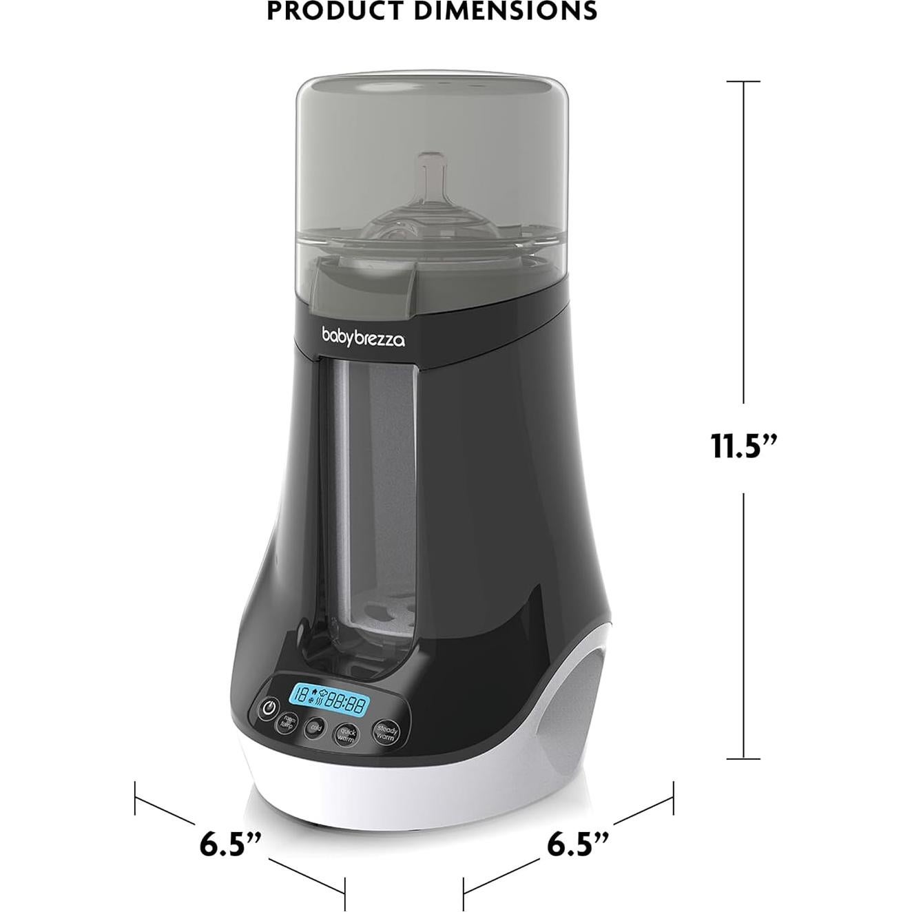 Calentador de Biberones Baby Brezza Fast - 200W, 9oz, 2 Modos