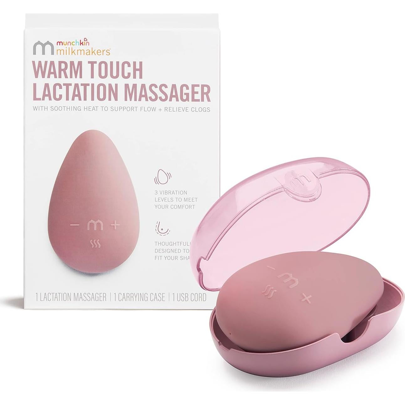 Masajeador de Lactancia Táctil Cálido Milkmakers Rosa