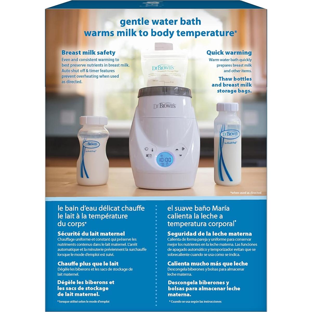 Calentador de Leche Materna y Biberones Dr. Brown MilkSPA