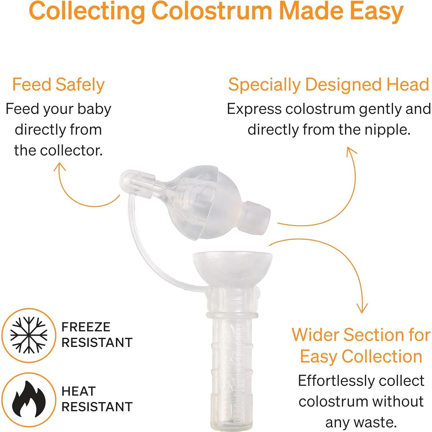 Kit Recolector de Calostro LoveNoobs 6x4ml Silicona BPA Free