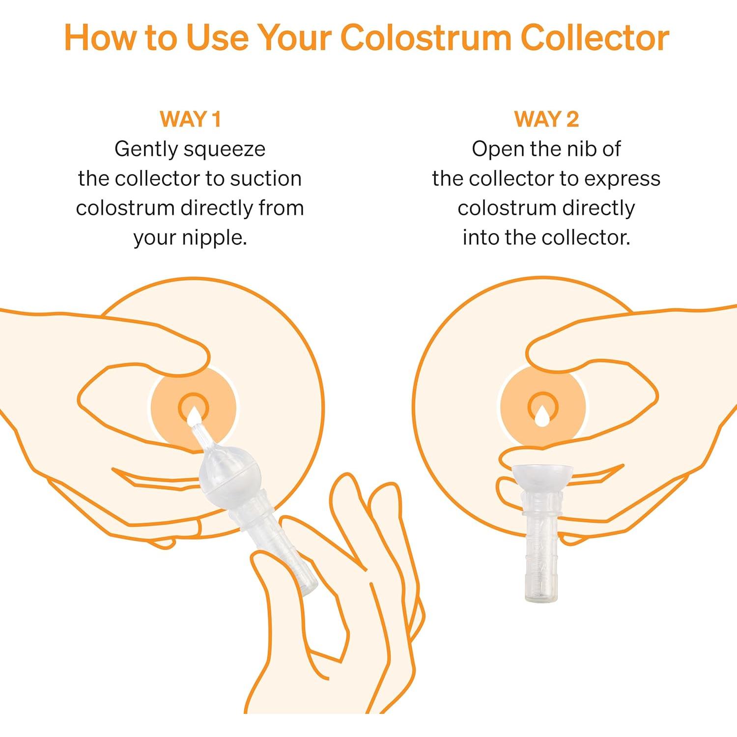 Kit Recolector de Calostro LoveNoobs 6x4ml Silicona BPA Free