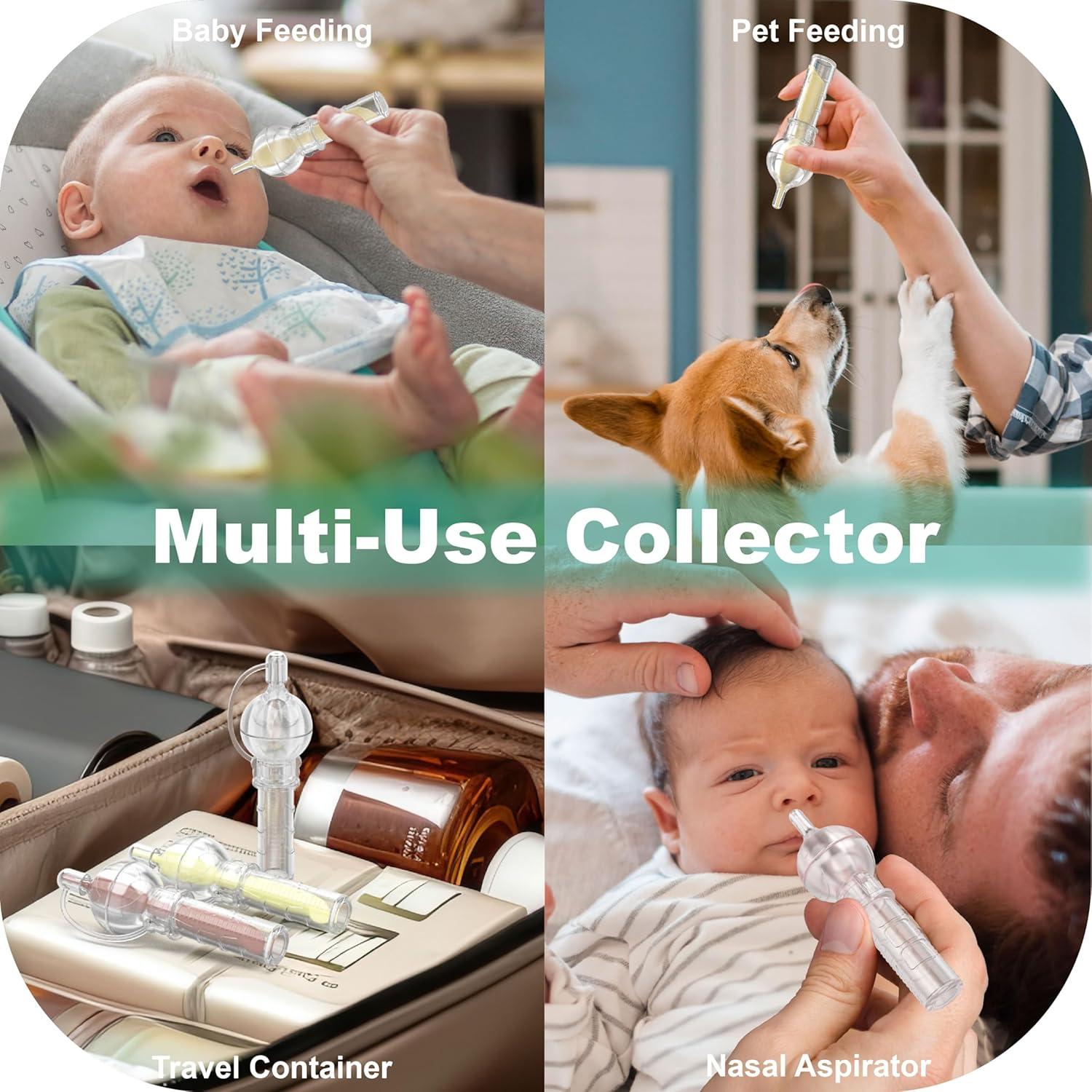 Kit de Recolector de Calostro Tenmonth - 6 Piezas, Silicona Libre de BPA