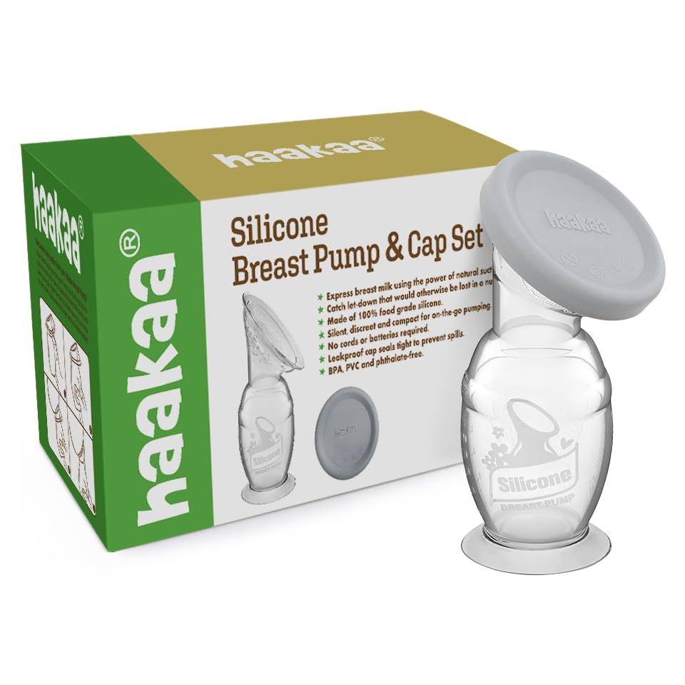 Extractor de Leche Haakaa Gen 2 Silicona 150 ml Libre BPA