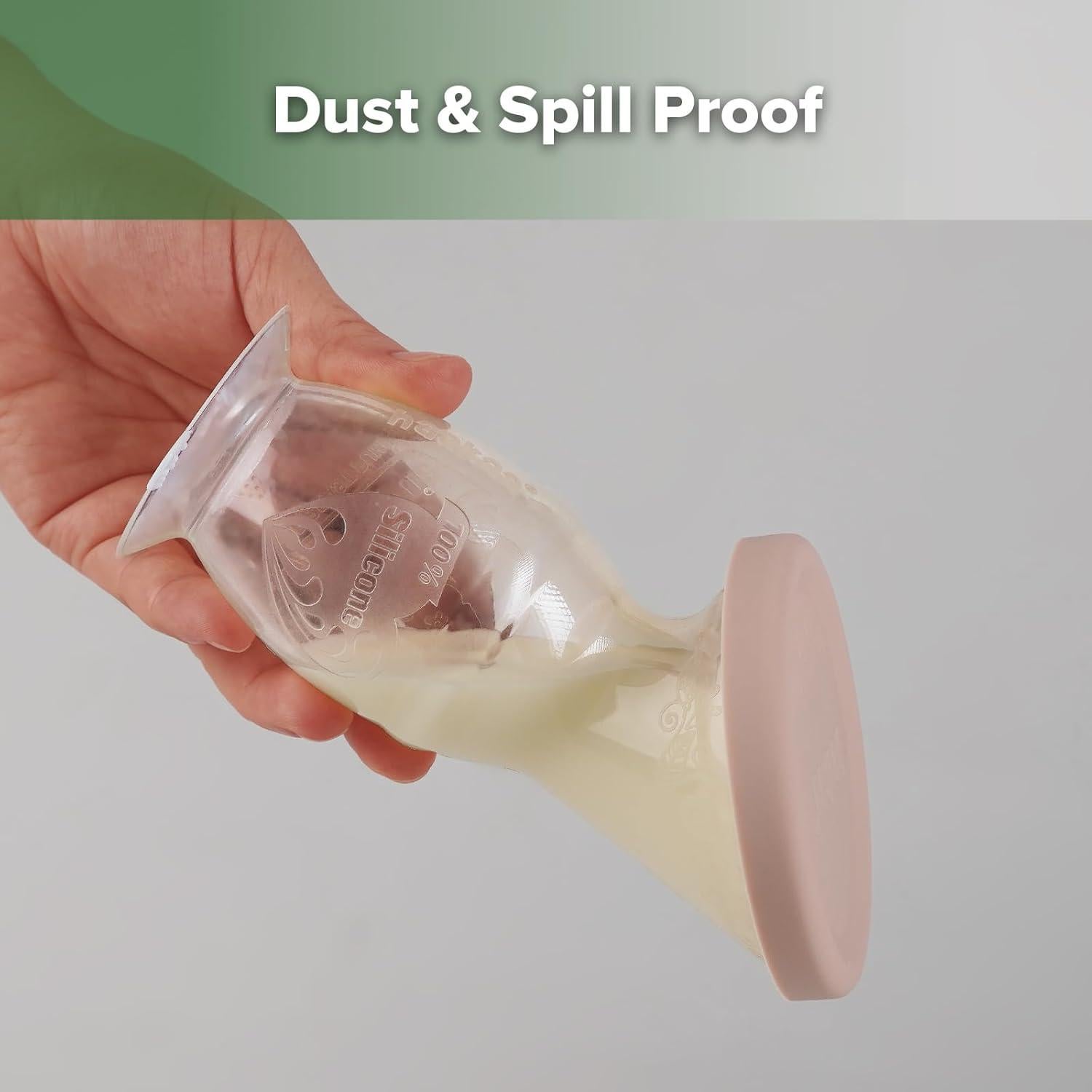 Bomba de Pecho Manual Haakaa 118ml Rosa con Tapa de Silicona