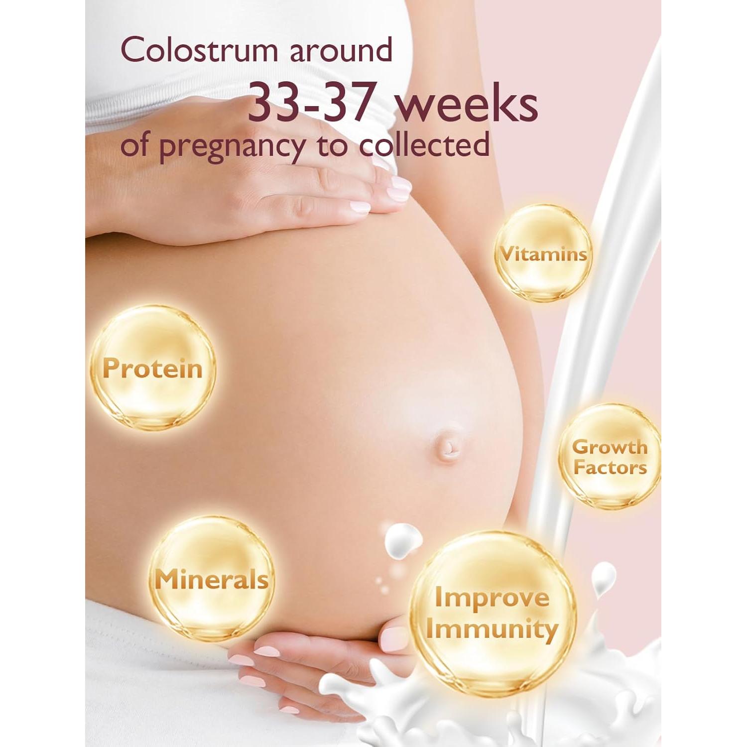 Set Recolección Calostro y Masajeador Lactancia Momcozy