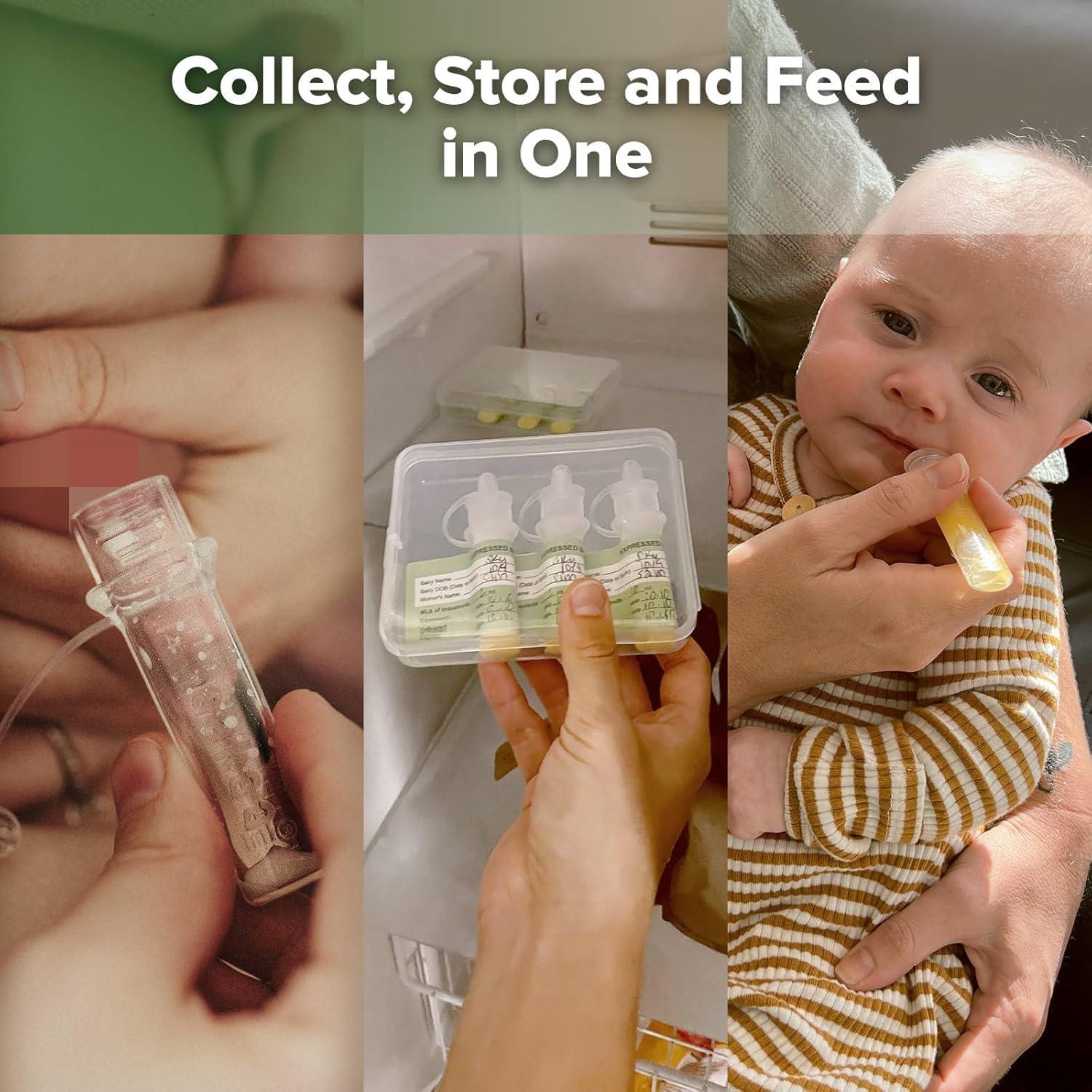 Conjunto de recolectores de calostro Haakaa 6 unidades 4 ml