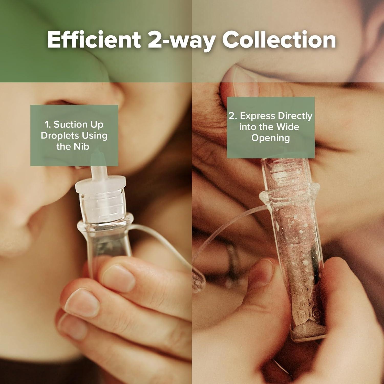 Conjunto de recolectores de calostro Haakaa 6 unidades 4 ml