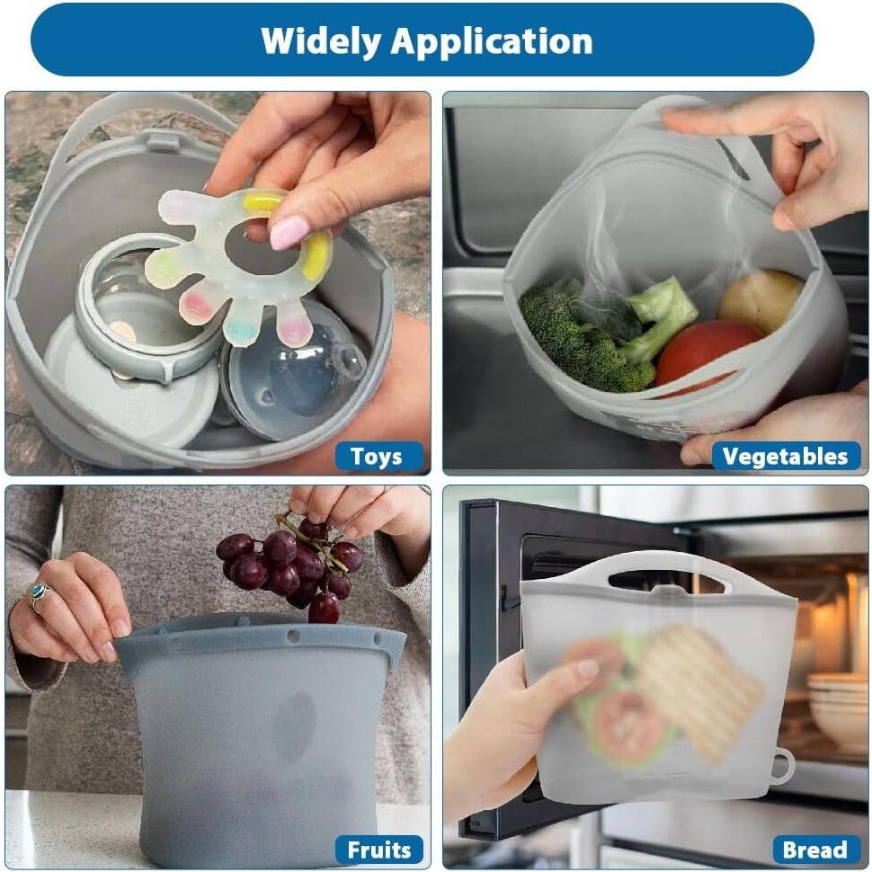 Bolsa de Esterilización de Vapor Jaxbo 1500ML Silicona Reutilizable