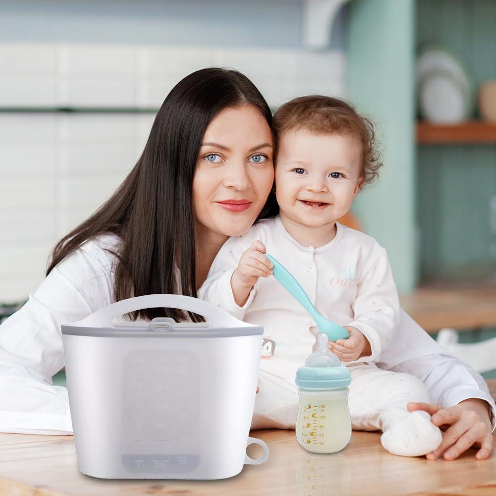Bolsa de Esterilización de Vapor Jaxbo 1500ML Silicona Reutilizable