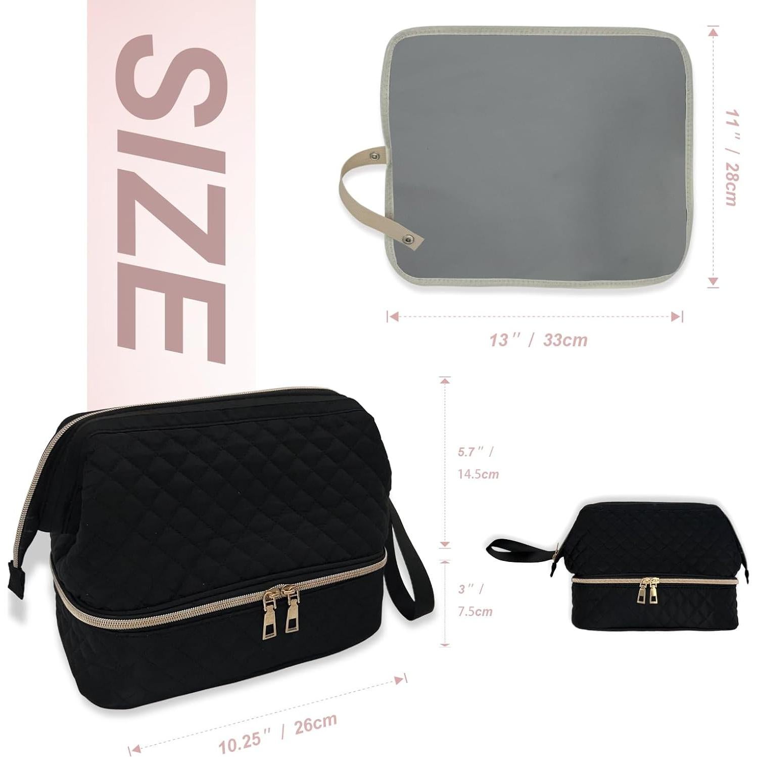 Bolsa para Extractor de Leche Materna MELINON Doble Capa Negra