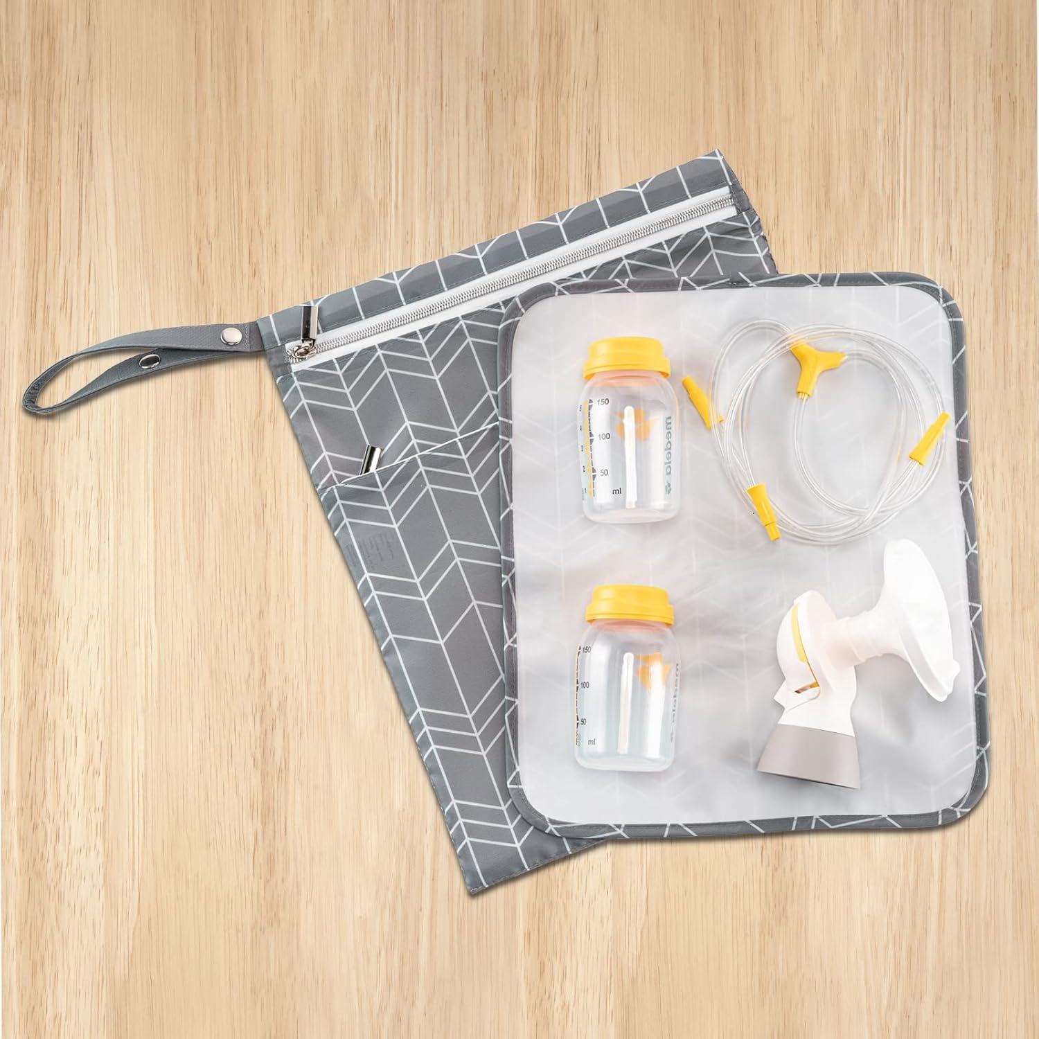 Bolsa Húmeda Seca BABEYER para Partes de Extractor de Leche