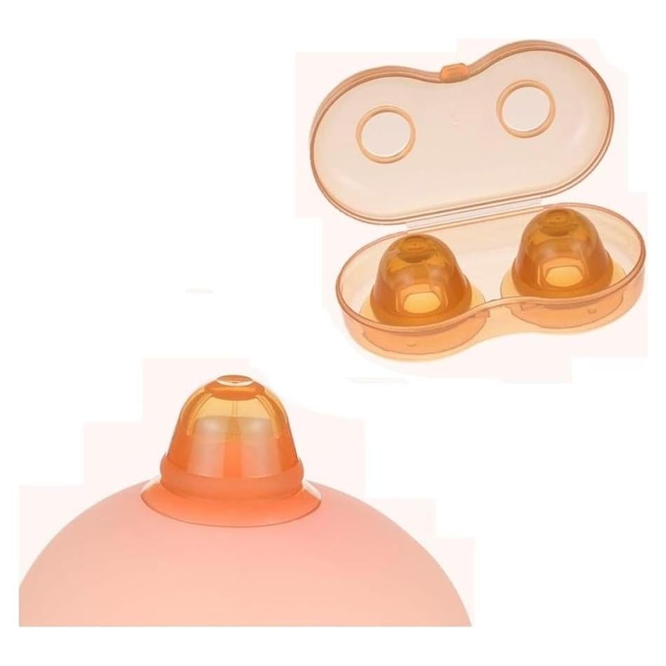 Corrector de pezón Gojoin para lactancia marrón - 1 par