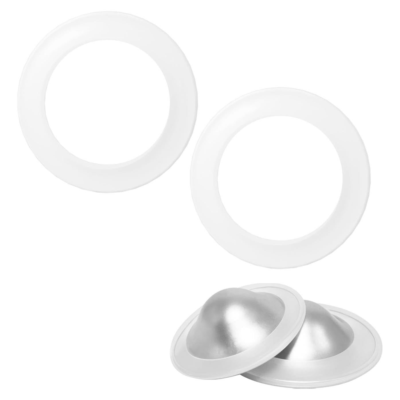 Anillos de Silicona Médica Barely-There para Lactancia 2pcs