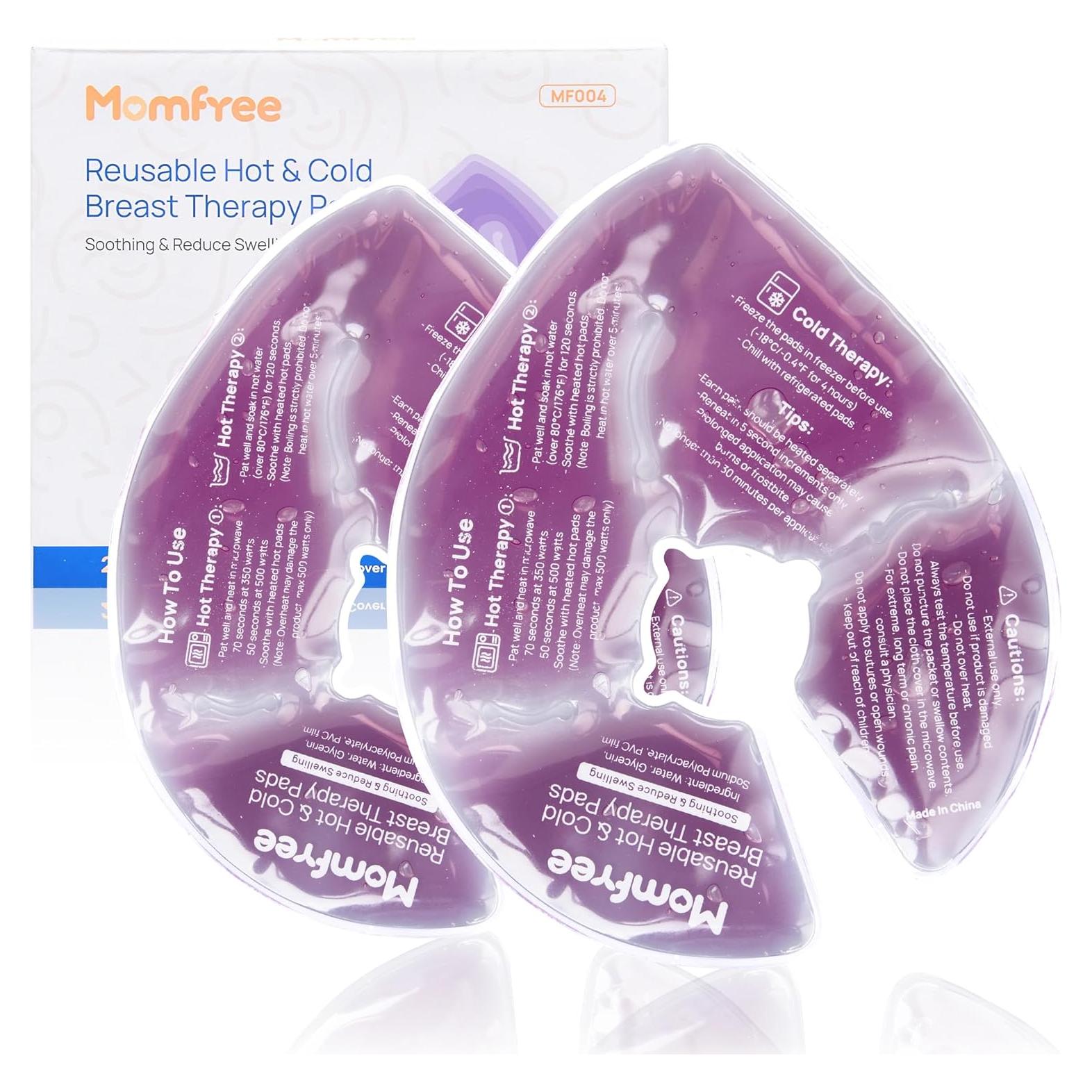 Paquete de Terapia para Senos Momfree - Almohadillas Reutilizables