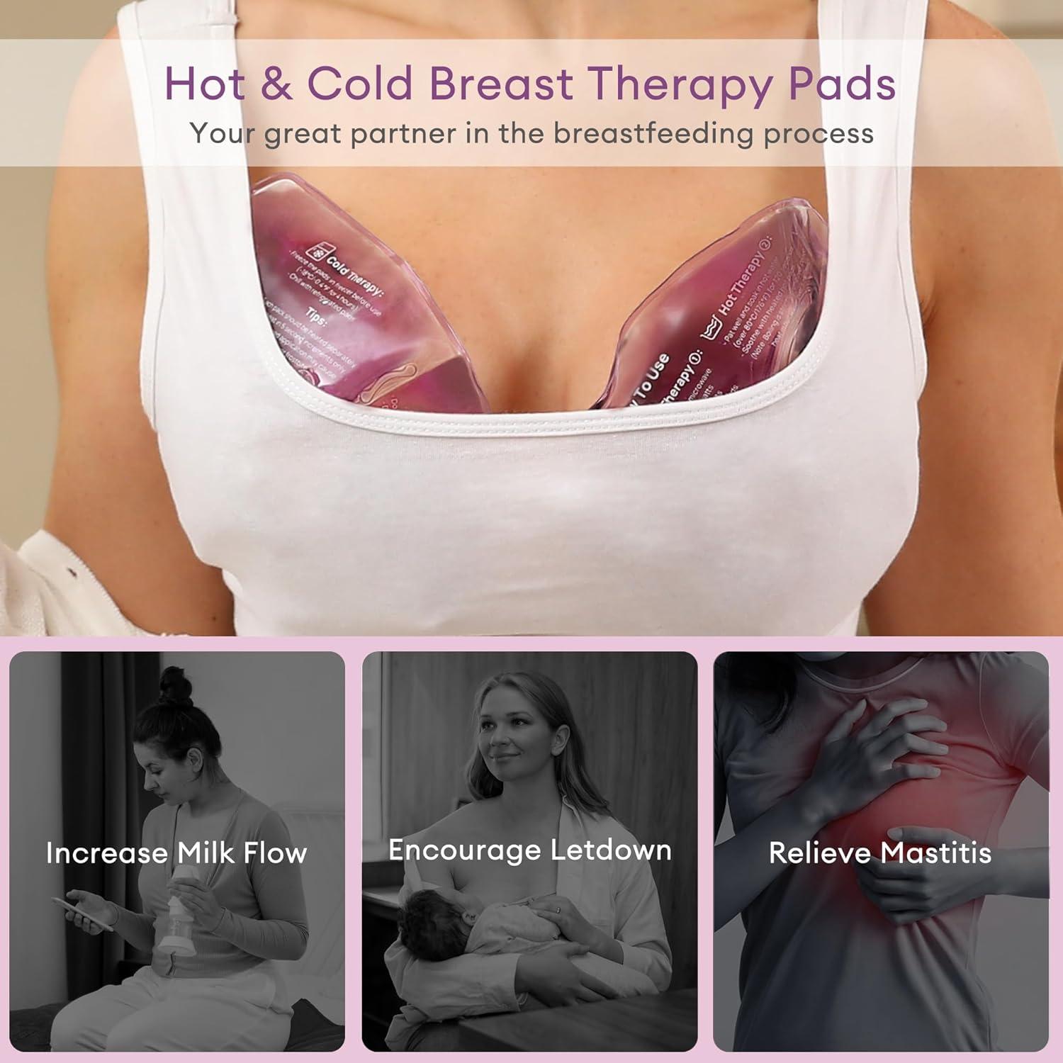 Paquete de Terapia para Senos Momfree - Almohadillas Reutilizables