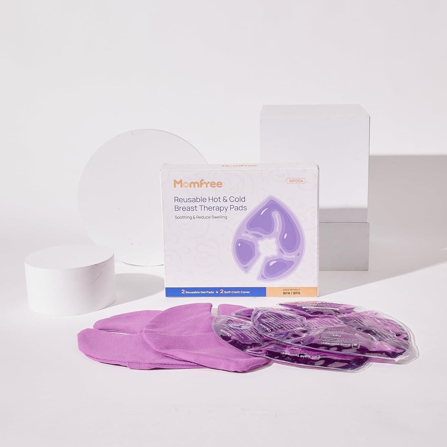 Paquete de Terapia para Senos Momfree - Almohadillas Reutilizables