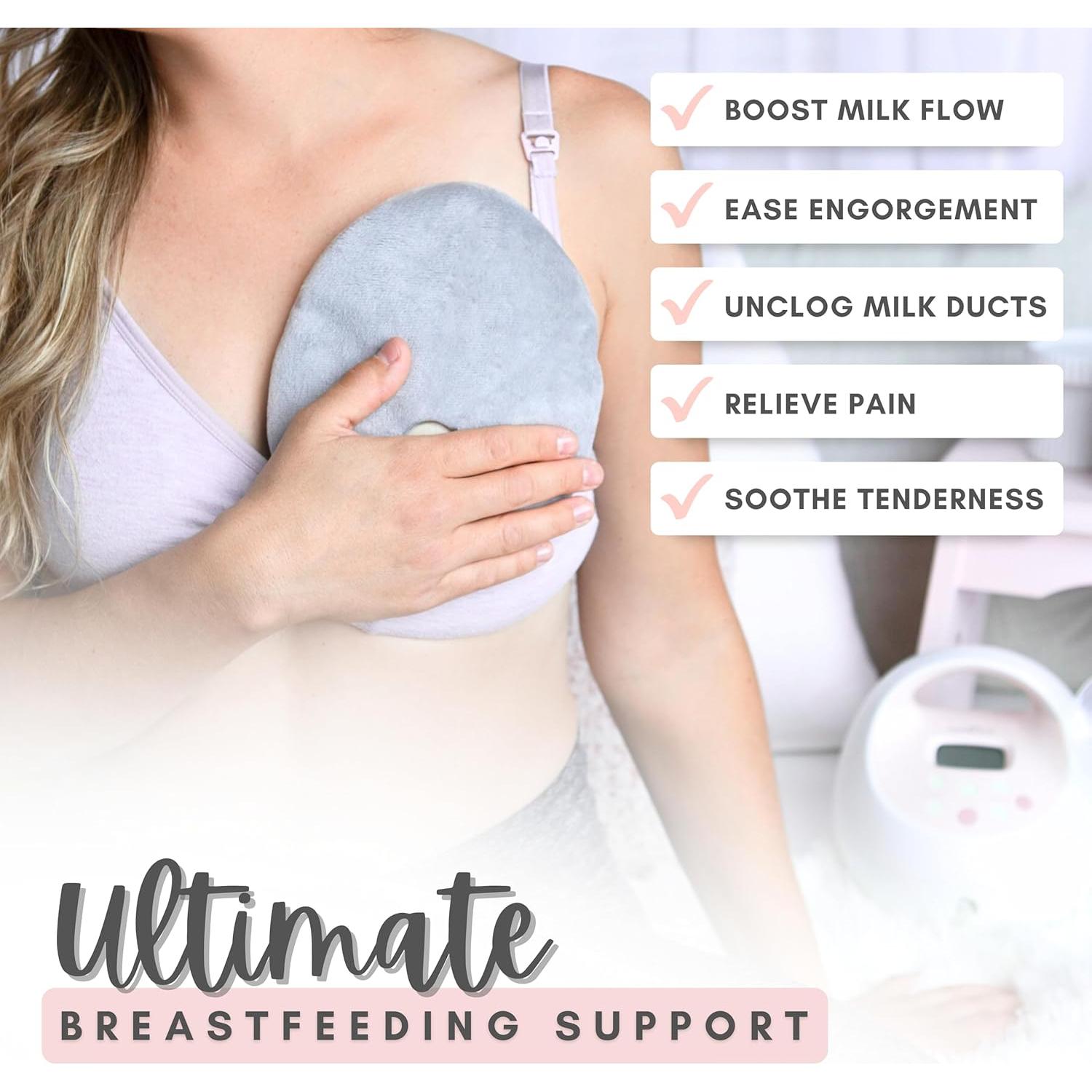 Packs de Terapia de Pecho Cradle & Grace - Alivio Caliente y Frío