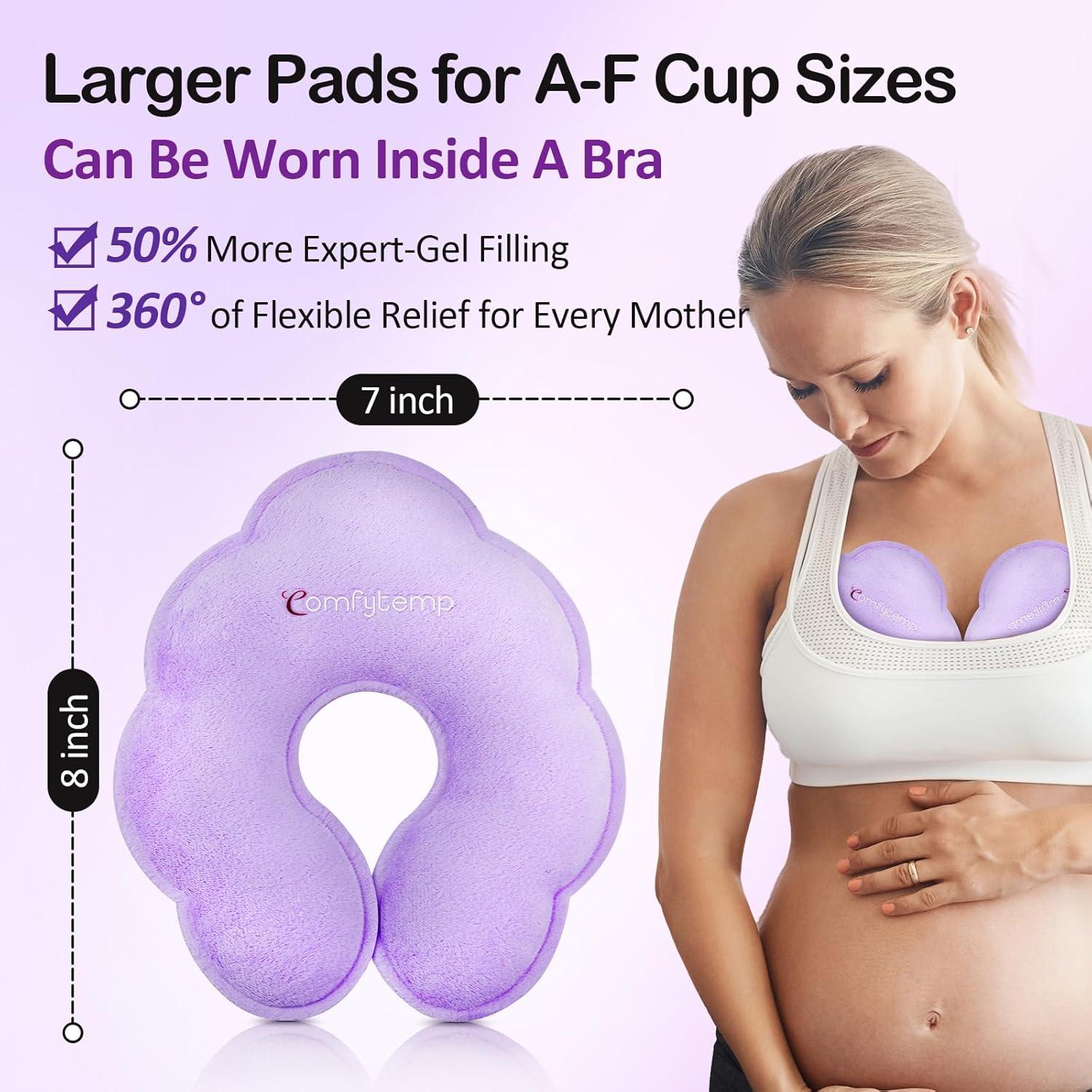 Packs de Terapia para Lactancia Comfytemp - 4 Gel Frío/Calor