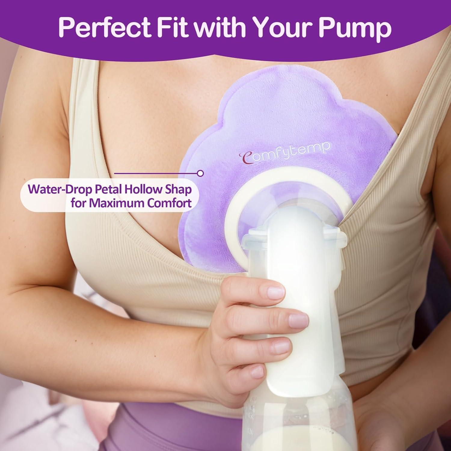 Packs de Terapia para Lactancia Comfytemp - 4 Gel Frío/Calor