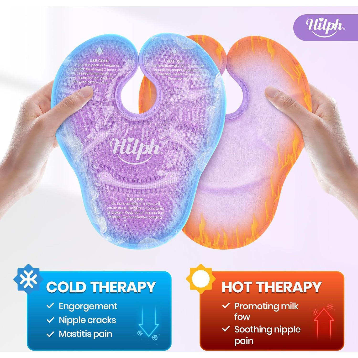 Paquete de Hielo para Senos Hilph - Terapia Caliente y Fría