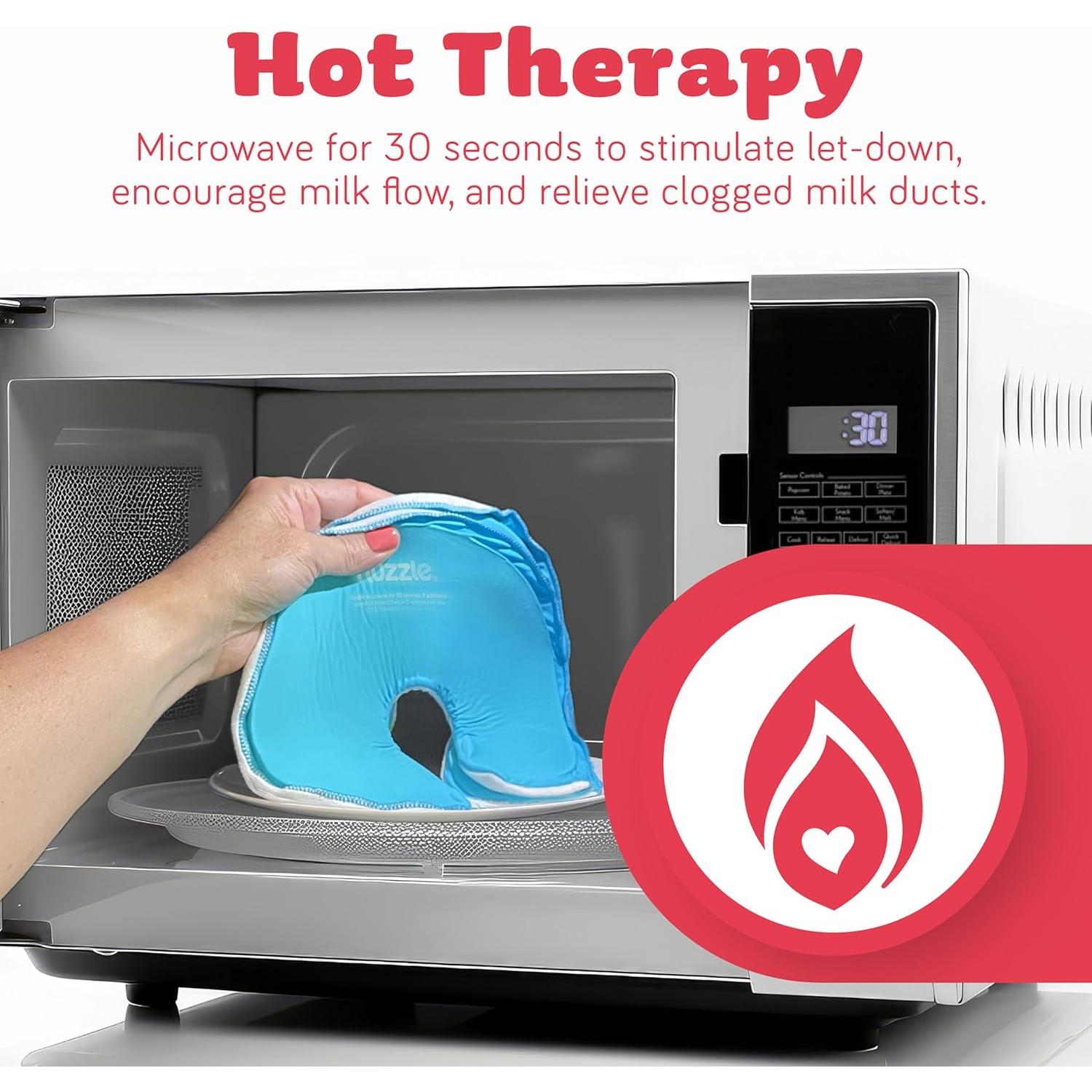 Paquete de Hielo para Senos Nuzzle - Alivio Lactancia 2 Piezas