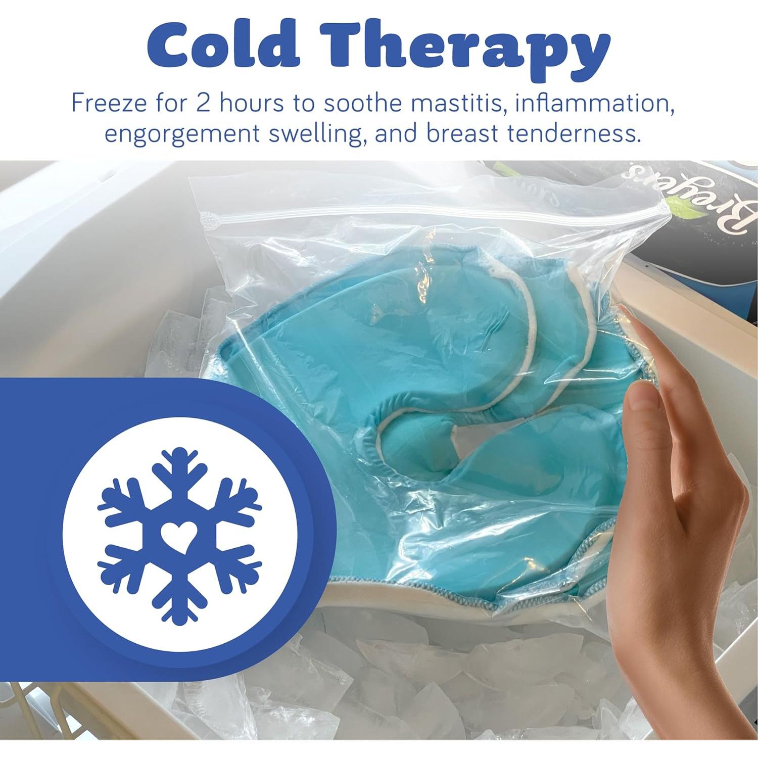 Paquete de Hielo para Senos Nuzzle - Alivio Lactancia 2 Piezas