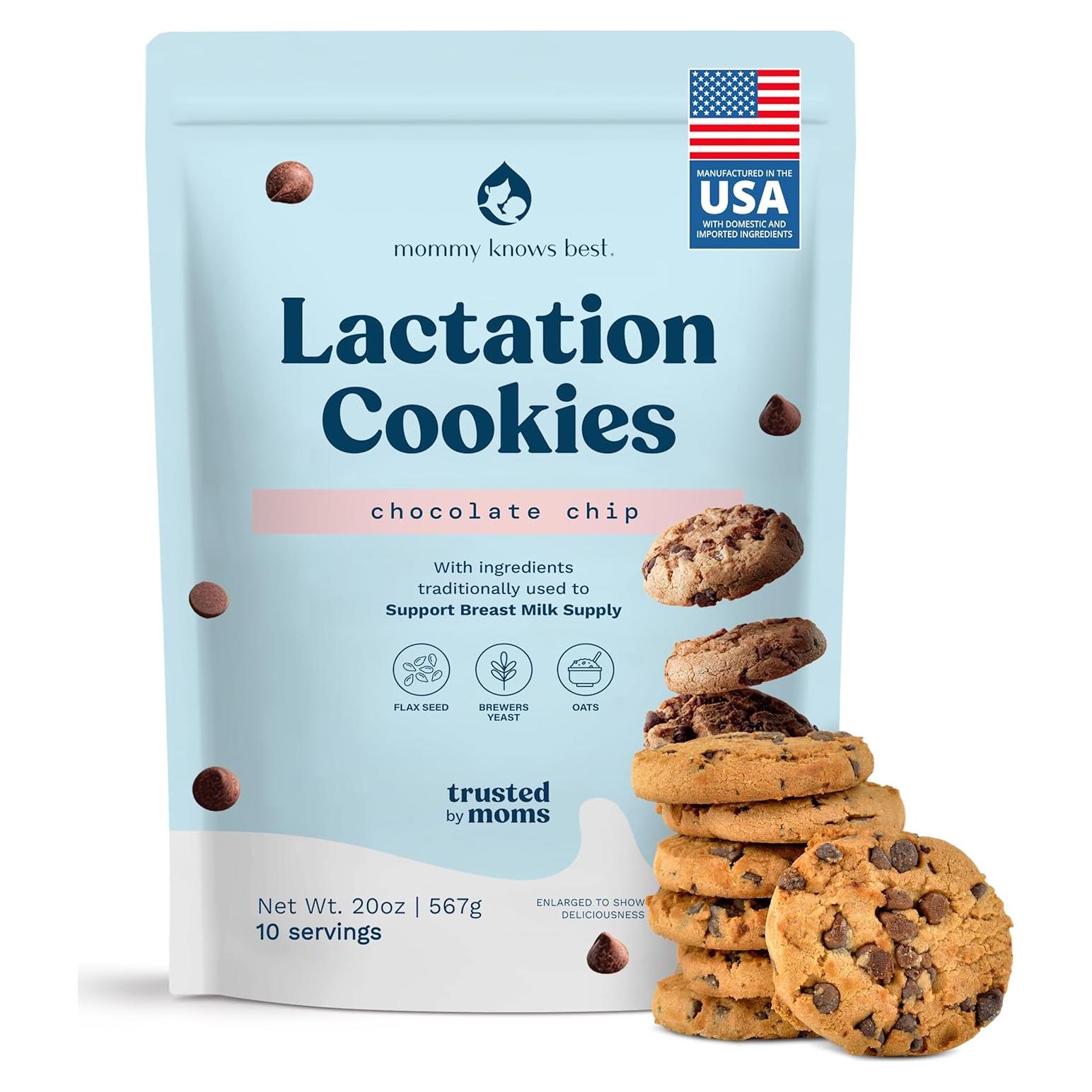 Galletas de Lactancia Mommy Knows Best - Chispas de Chocolate - 567g