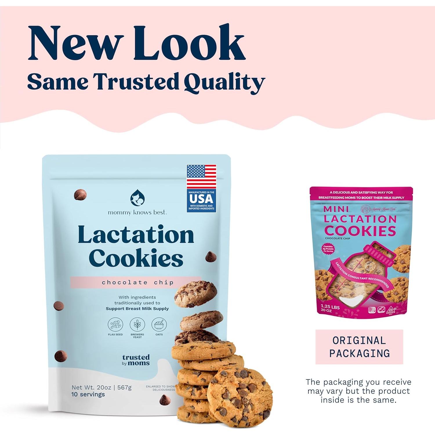 Galletas de Lactancia Mommy Knows Best - Chispas de Chocolate - 567g