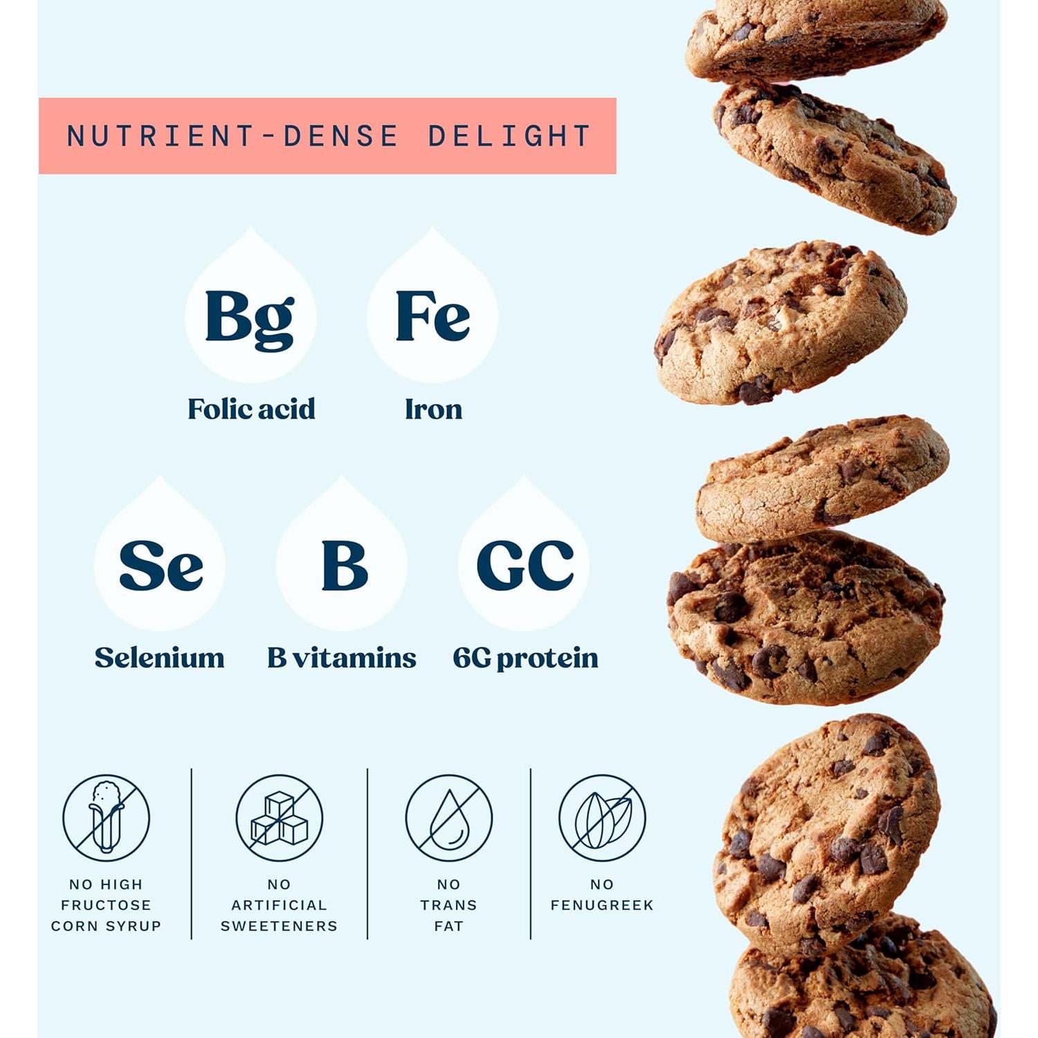 Galletas de Lactancia Mommy Knows Best - Chispas de Chocolate - 567g