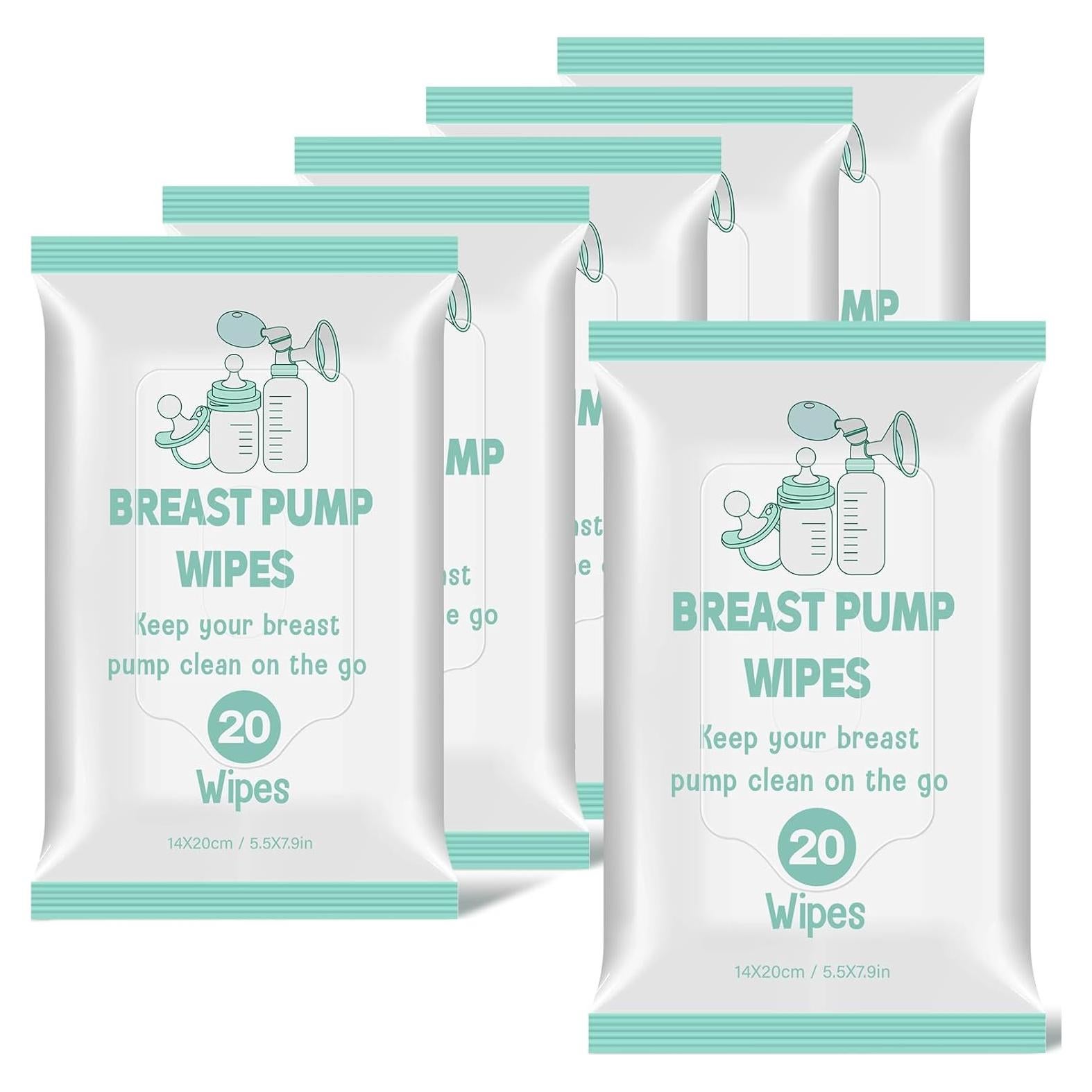 Toallitas de limpieza para extractores de leche JYD1472 - 120 conteos