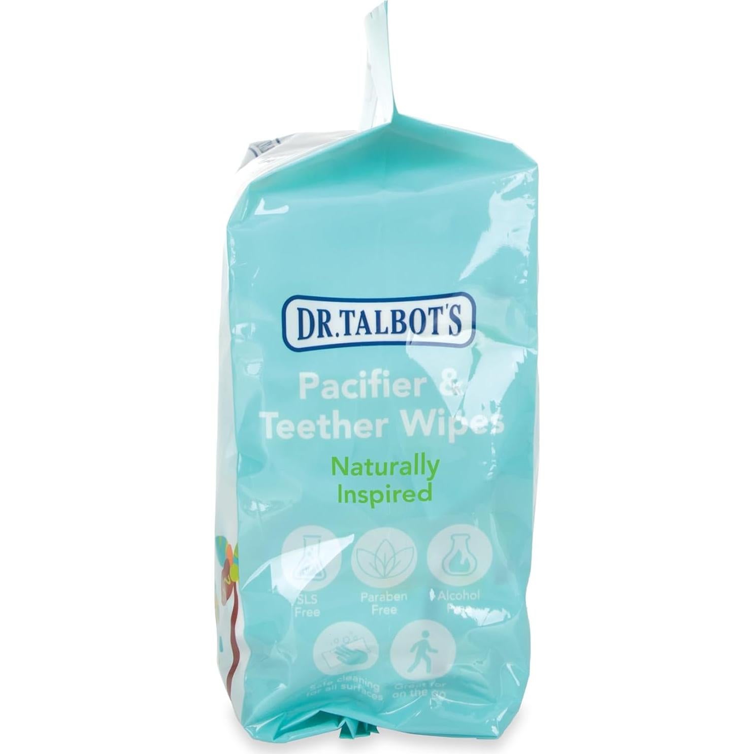 Toallitas para Chupetes y Mordedores Dr. Talbot's 48 Unidades