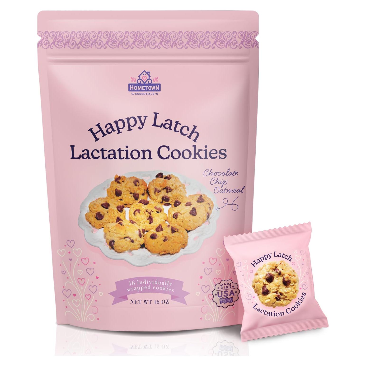 Galletas de Lactancia Happy Latch 453.6 g Avena con Chocolate
