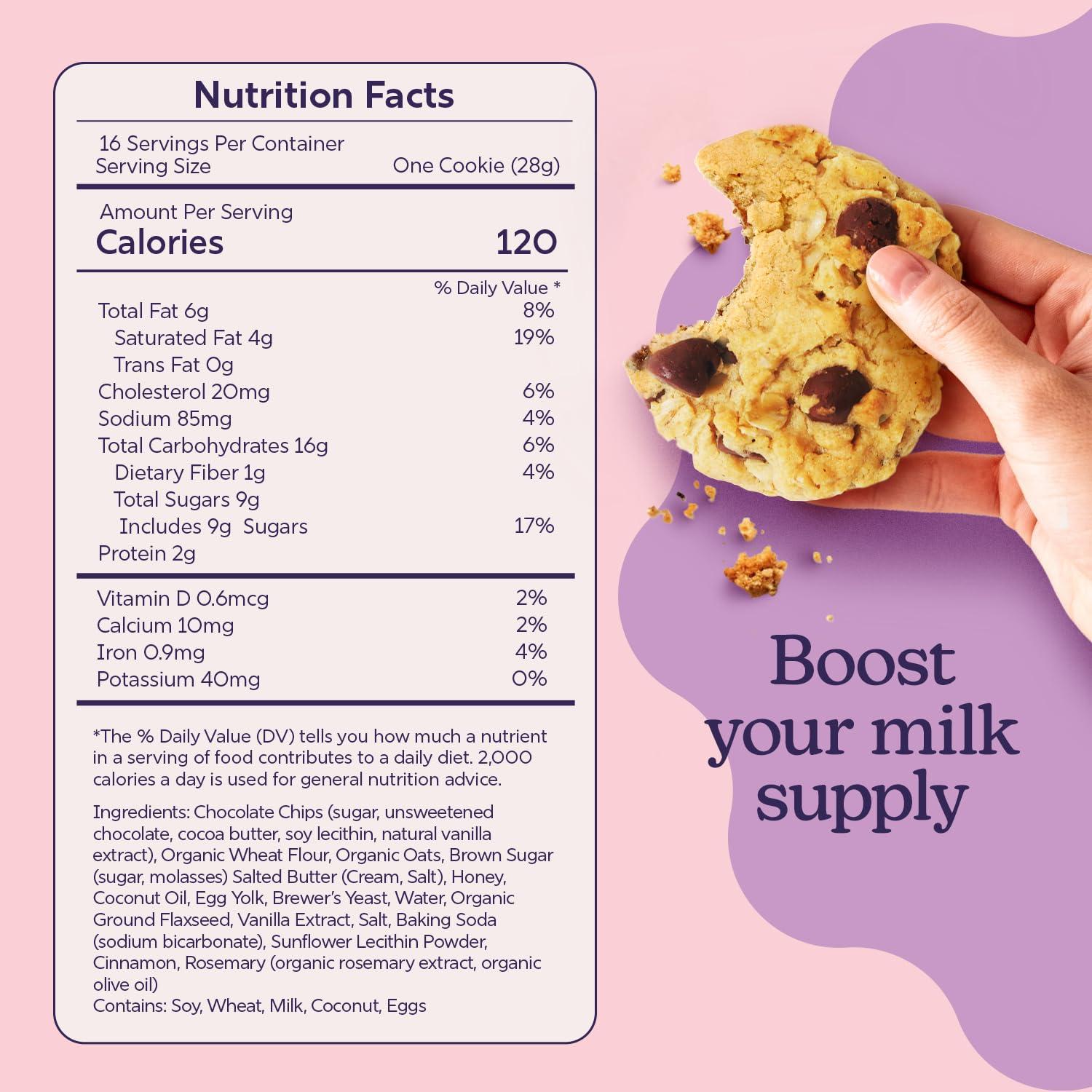 Galletas de Lactancia Happy Latch 453.6 g Avena con Chocolate