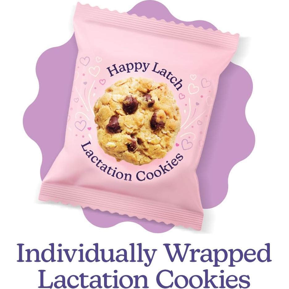 Galletas de Lactancia Happy Latch 453.6 g Avena con Chocolate