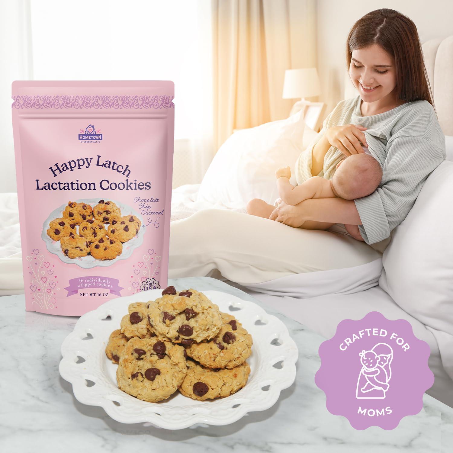 Galletas de Lactancia Happy Latch 453.6 g Avena con Chocolate