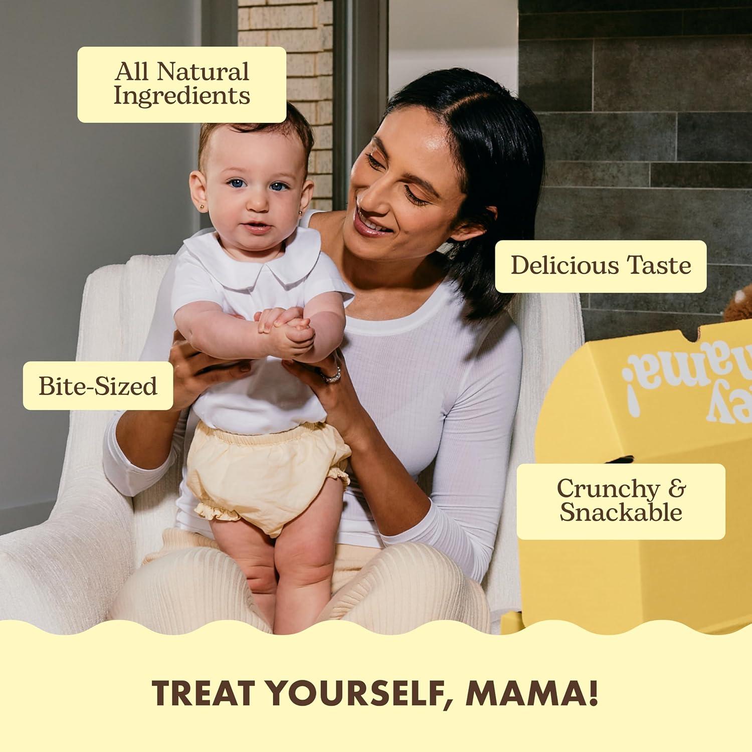 Miracle Mama Milkookies- Lactation Cookies – Oatmeal Chocolate Chip– Support Milk Supply with Oats, Flaxseed & Brewer’s Yeast – Delicious, Nourishing Treat for Moms Pack of 2, 8 oz Bags