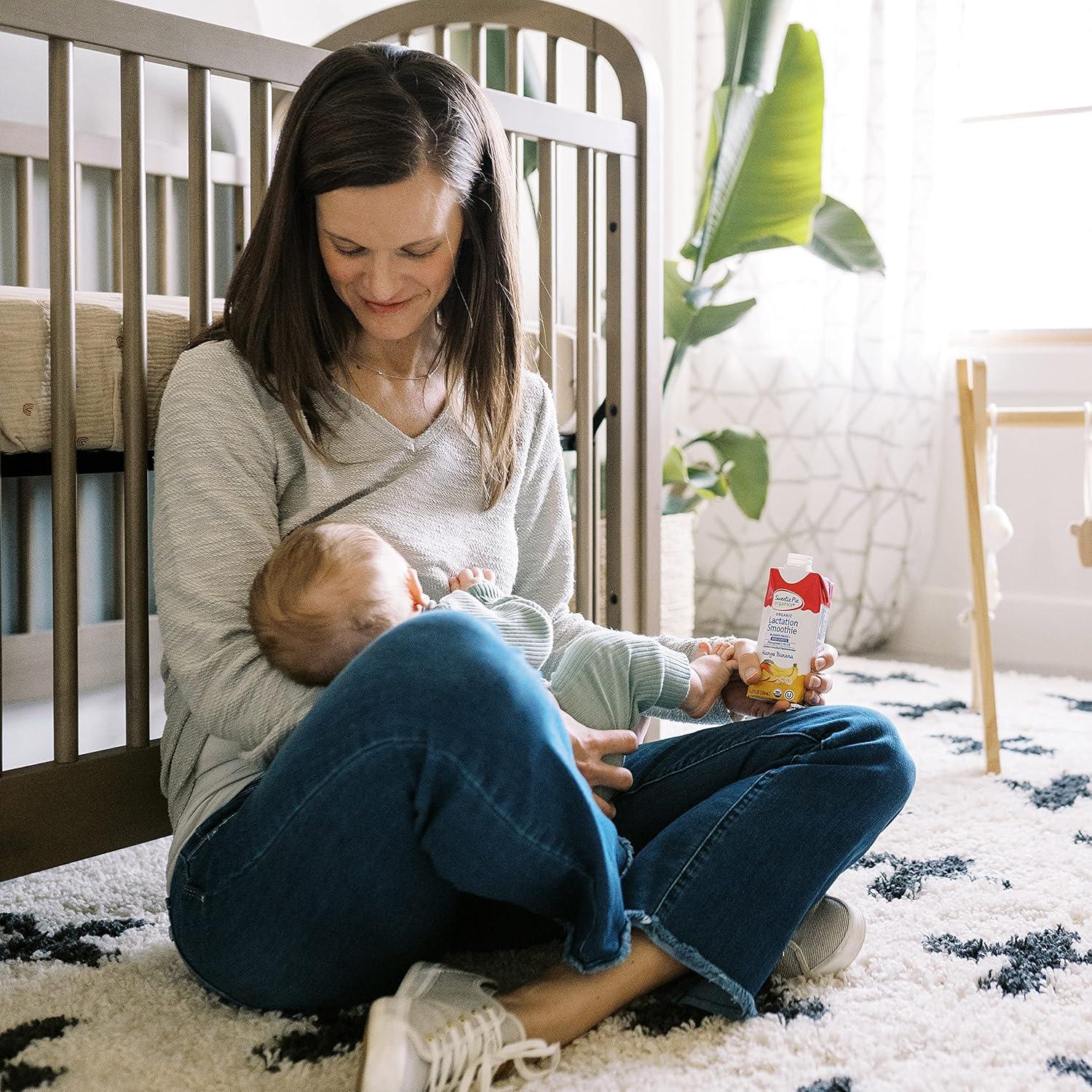Batido de Lactancia Sweetie Pie Organics Mango Plátano 4x327ml