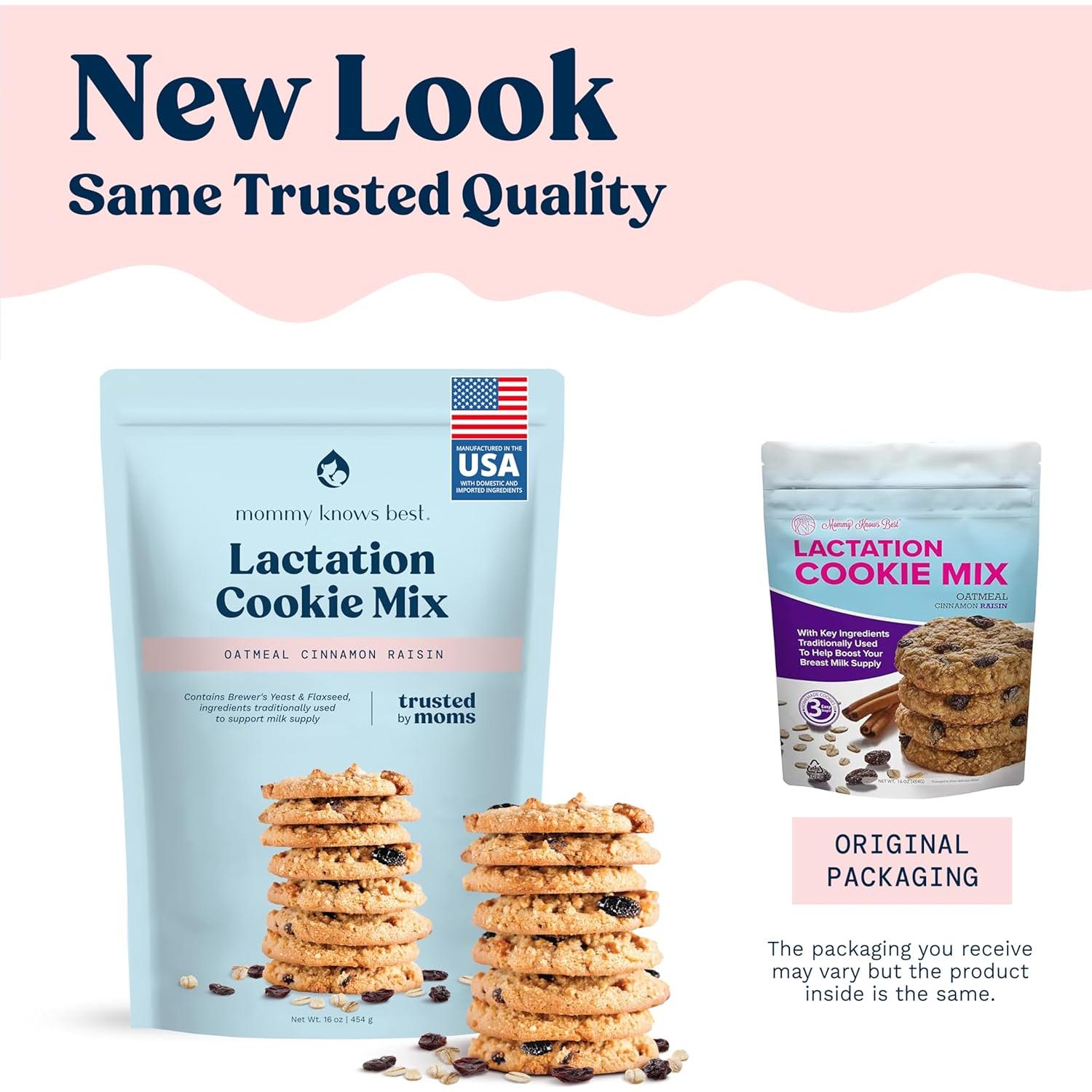 Galletas de Lactancia Mommy Knows Best - Avena Canela Pasas 450g