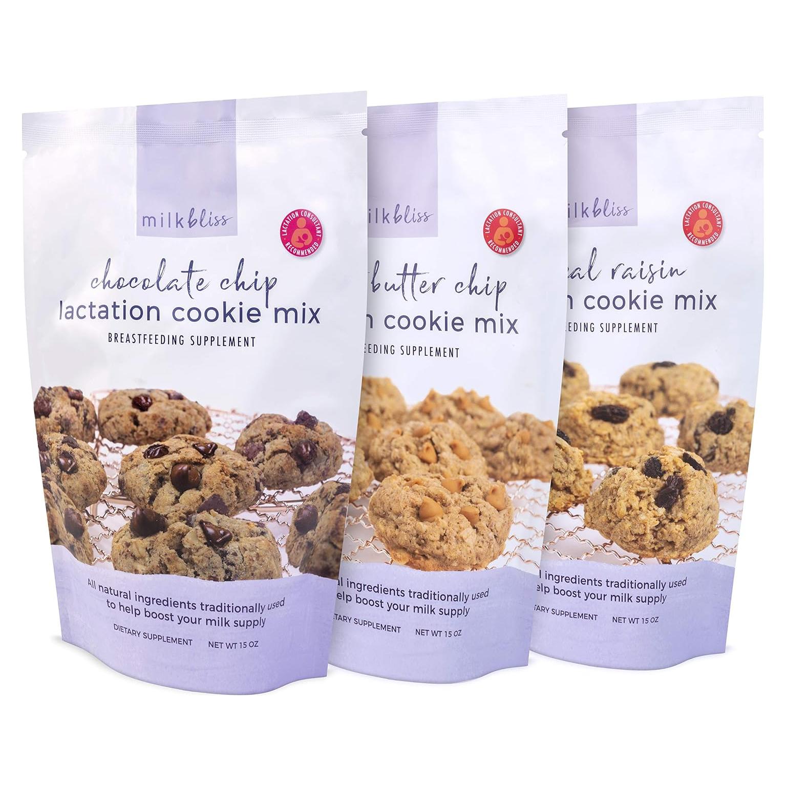 Galletas de Lactancia MilkBliss 425 g - Chispas de Chocolate y Avena