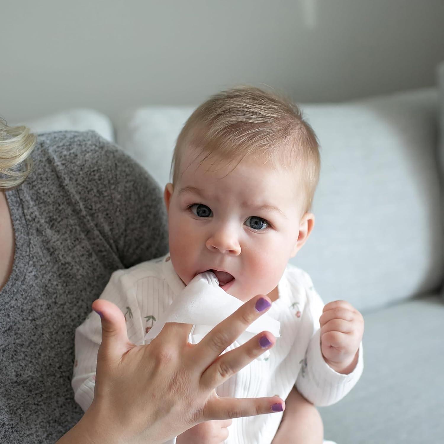 Toallitas para Biberones y Dientes Dr. Brown 120 Unidades