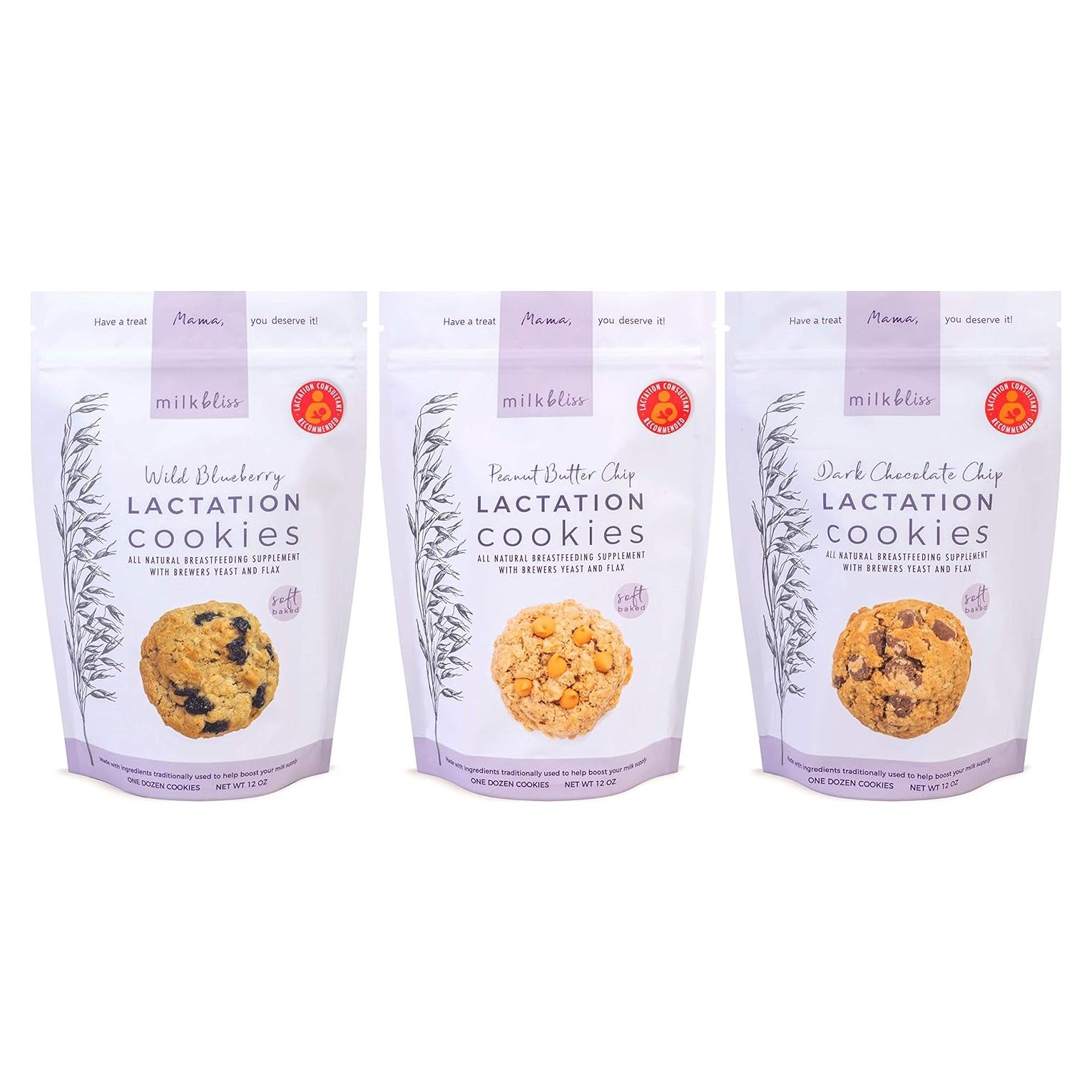 Galletas Lactantes MilkBliss 1021g - Avena y Semilla de Lino