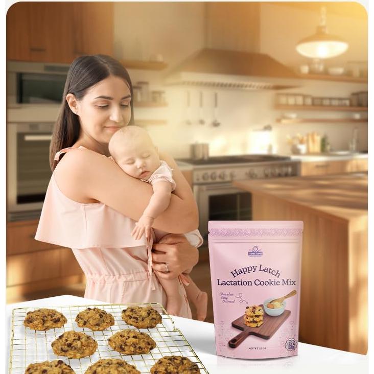 Mezcla de Galletas de Lactancia Happy Latch 907 g