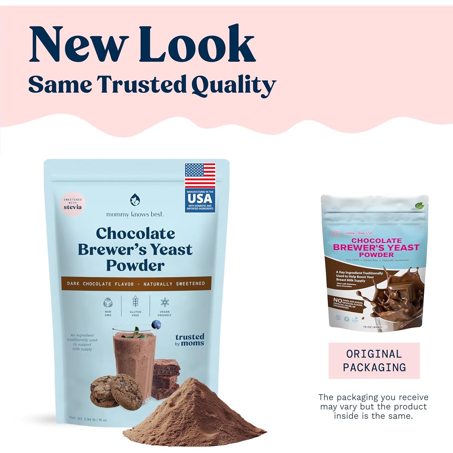 Polvo de Levadura de Cerveza Mommy Knows Best 453g - Suplemento Lactancia