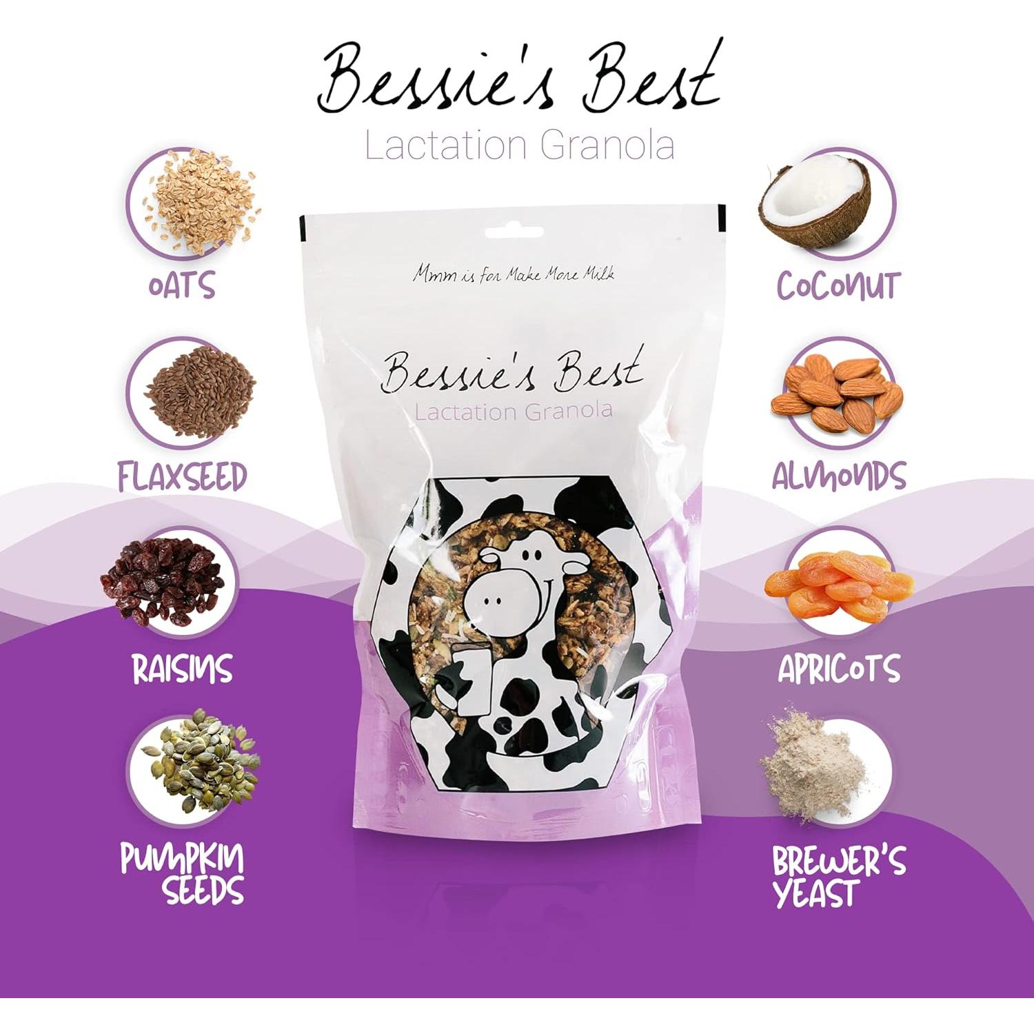 Granola de Lactancia Bessie 453g | Aumenta Producción de Leche