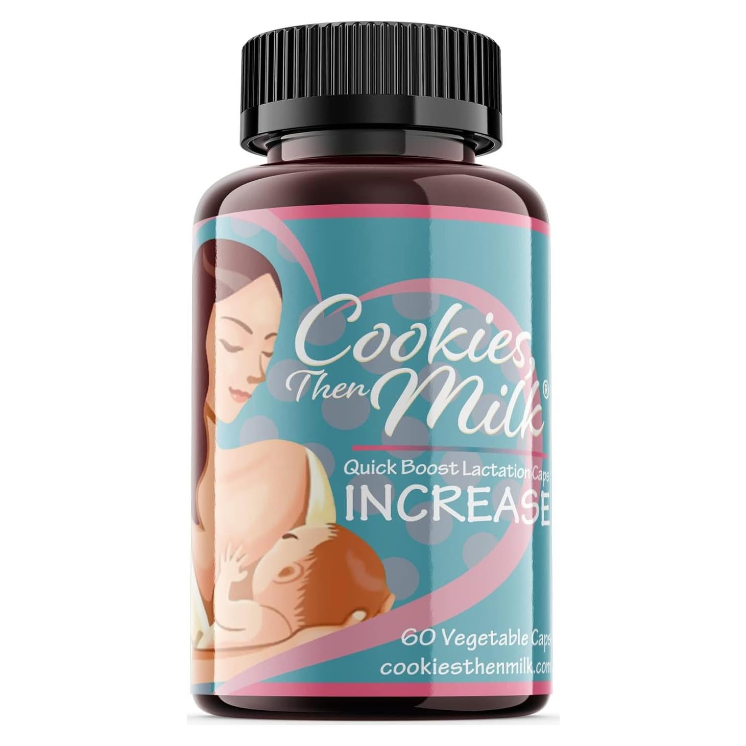 Cápsulas Suplemento Lactancia Cookies Then Milk 60 Unidades