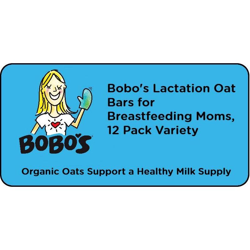 Barras de Avena Bobo's para Lactancia - 12 Variedades 1021g
