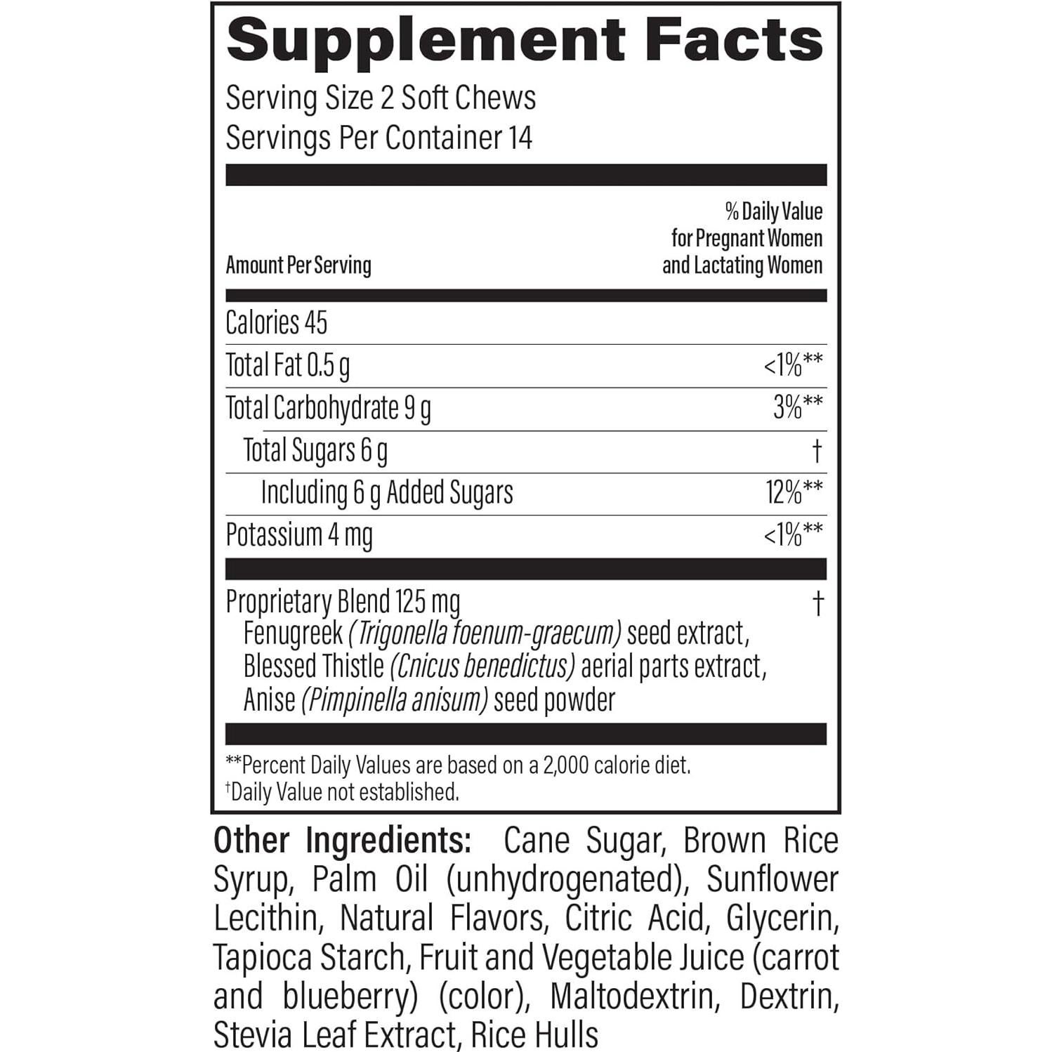 Caramelos de Lactancia UpSpring Milkflow Frutos Rojos 28 Unidades