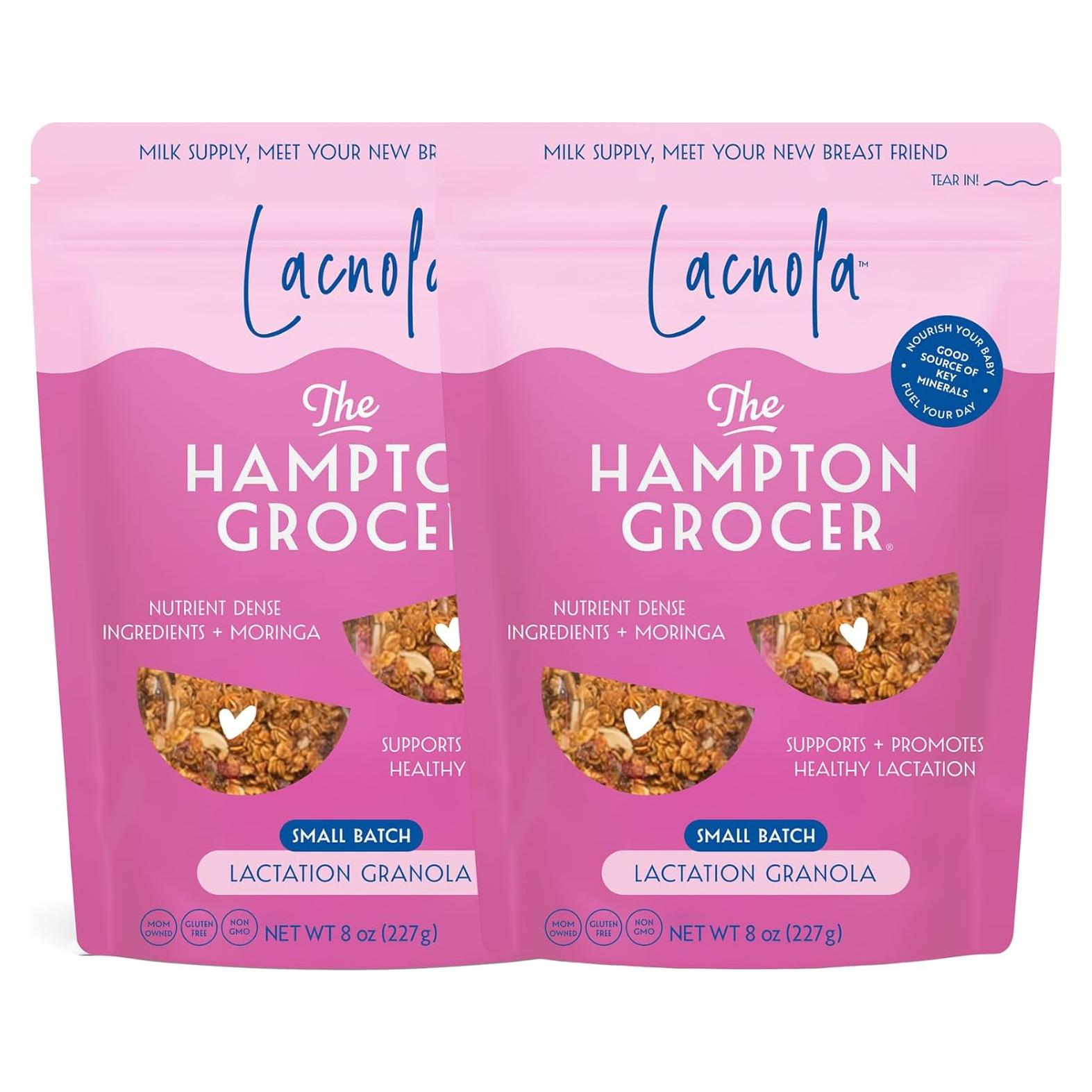 Granola de Lactancia Lacnola The Hampton Grocer 2 Paquetes 226g
