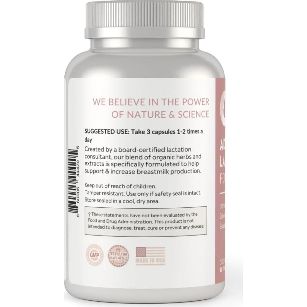 Suplemento de Lactancia Holística 30 Porciones Moringa y Cardo