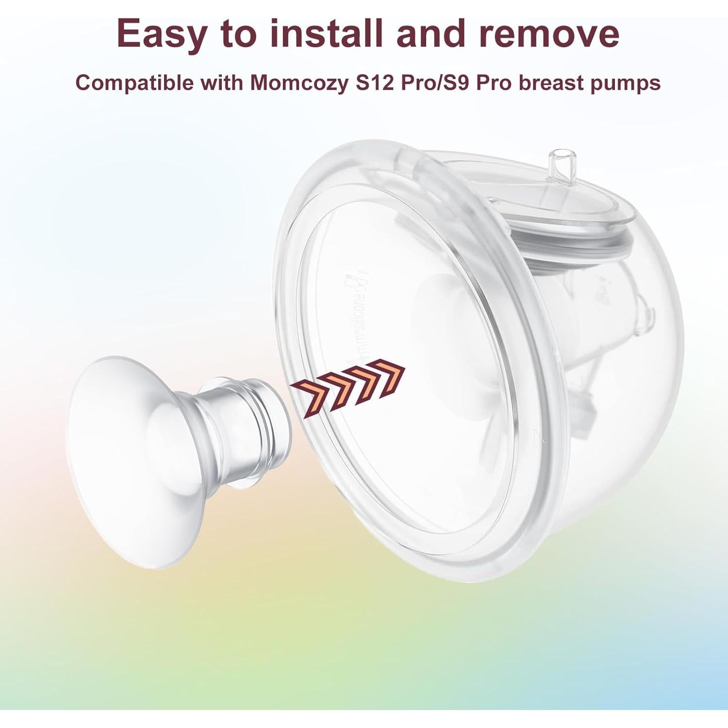 Insertos de Brida 13/15mm JIMOWANG 8PCS para Bomba de Pecho